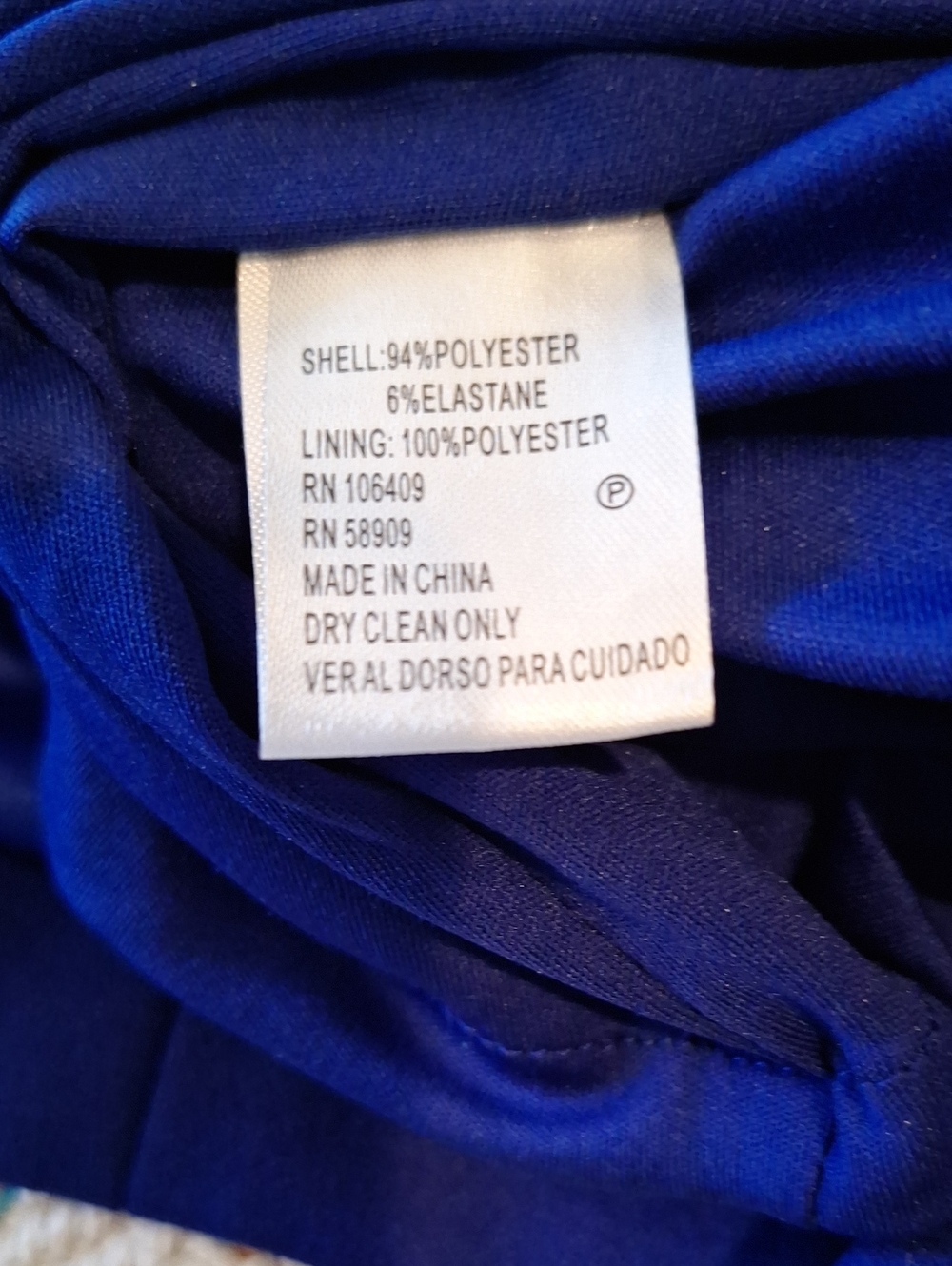 ANTONIO MELANI Cobalt Off-Shoulder Midi Dress with Bell Sleeves Sz 0 - Picture 7 of 9